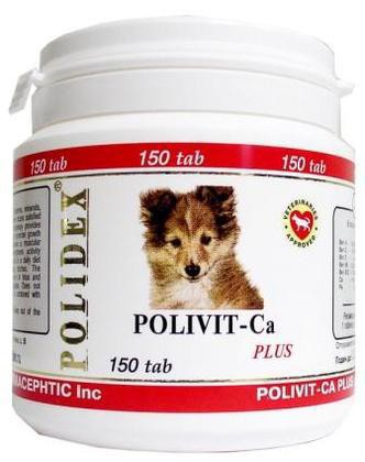 Polidex Polivit-CA витаминно-минеральный комплекс для собак, улучшение роста костной ткани