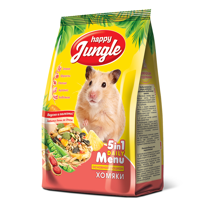 Happy Jungle корм для хомяков