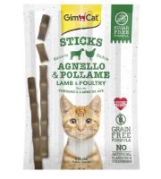 420523 GIMCAT STICKS LAMB & POULTRY 4 PCS.
