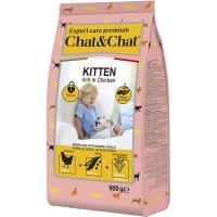 014.607767 (Chat&Chat Expert Care Premium Сухой корм с курицей для котят (900г)
