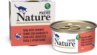 137.6.1105    PRIME NATURE жб 85гр в желе Тунец с креветками дкошек (уп24)