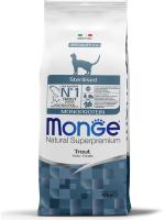 Monge Cat Monoprotein Sterilised корм для стерилизованных кошек всех пород, форель