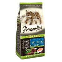 Primordial корм для взрослых кошек всех пород, беззерновой, лосось, тунец