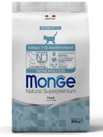 Monge Cat Kitten Monoprotein корм для котят всех пород, форель