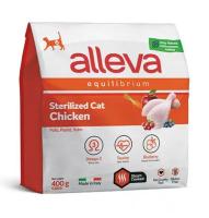 Alleva Equilibrium корм для кастрированных котов и стерилизованных кошек, с курицей