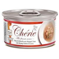 Pettric Cherie влажный корм для кошек, тунец с креветкой в подливе (24шт в уп) 80 гр