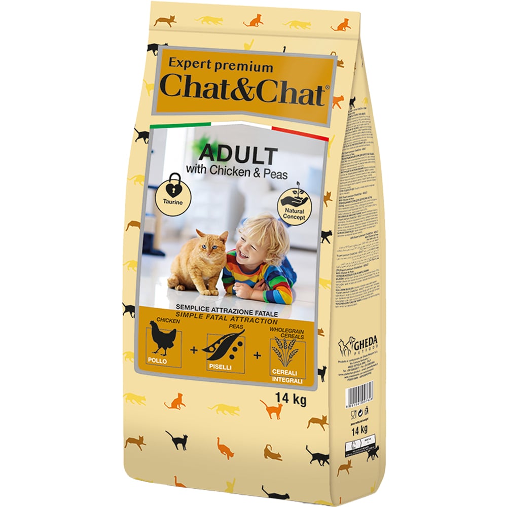014.007628 (Chat&Chat Expert Premium Сухой корм для взрослых кошек (14кг)