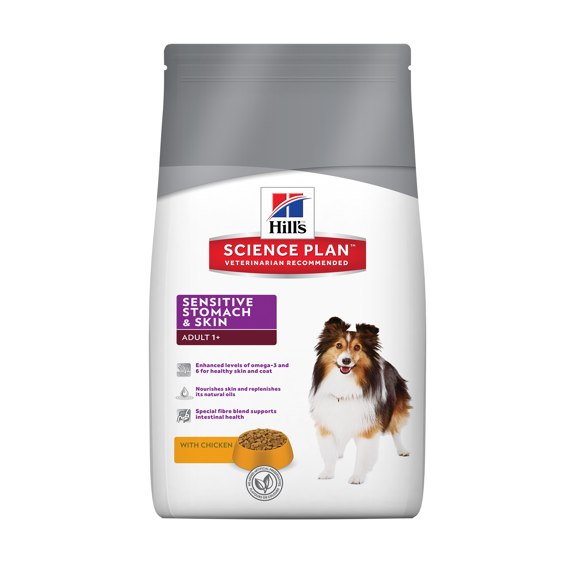 Hill's Science Plan Canine Adult Sensitive Stomach Chicken with Egg & Rice