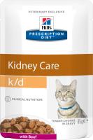 Hill's Prescription Diet K/D Feline Minced with Beef wet