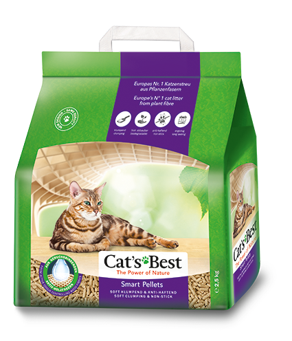 Cats Best Smart Pellets Древесный комкующийся наполнитель