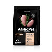 фронт сухой корм AlphaPet для котят с цыпленком 0,4 кг (1)