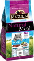 Meglium. Сухой корм для кошек с чувствительным пищеварением, рыба