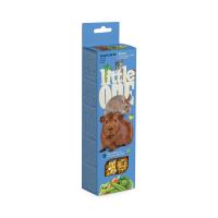 Little One_sticks_guinea pigs_vegetables_face