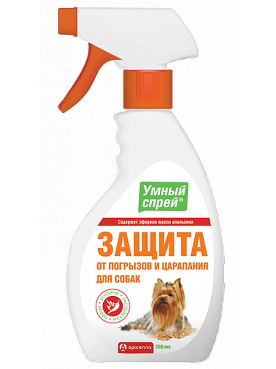 Apicenna Умный спрей для собак, защита от погрызов (200 мл)