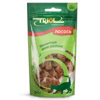 Triol лакомство для взрослых кошек всех пород, мини-сосиски из лосося