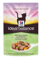 Hill's Ideal Balance Feline Adult with Juicy Turkey wet