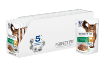 Perfect Fit влажный корм для стерилизованных кошек всех пород, рагу с курицей (24шт вуп)