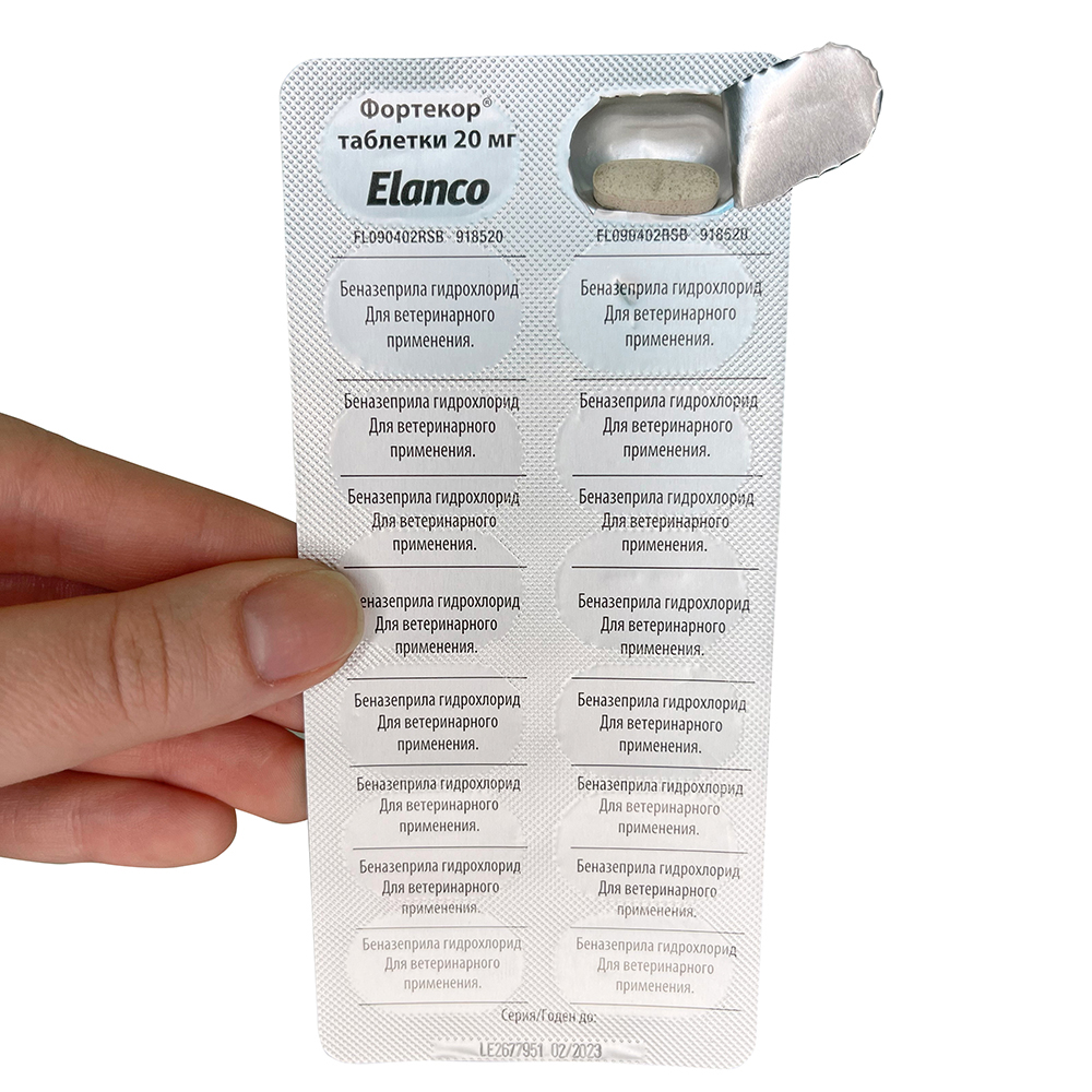 4. Fortekor 20 mg_blister back open