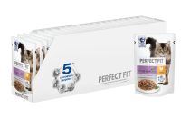 Perfect Fit влажный корм для котят, рагу с курицей (24шт в уп)
