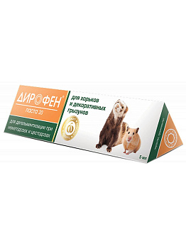 Apicenna Дирофен паста для грызунов, антигельметик
