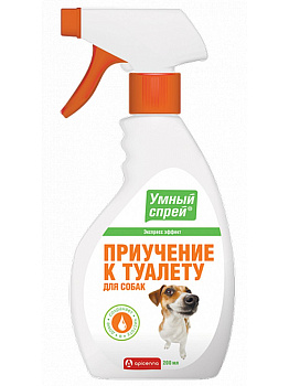 Apicenna Умный спрей для собак, приручение к туалету
