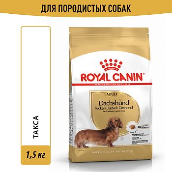 Royal Canin корм для взрослых собак породы Такса