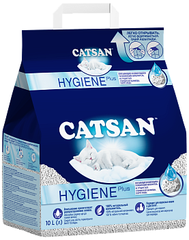 Catsan минеральный впитывающий гигиенический наполнитель для кошек