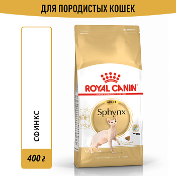 Royal Canin корм для взрослой кошки породы Сфинкс