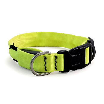 Triol Ошейник светодиодный Night City L, 25*410-510 мм